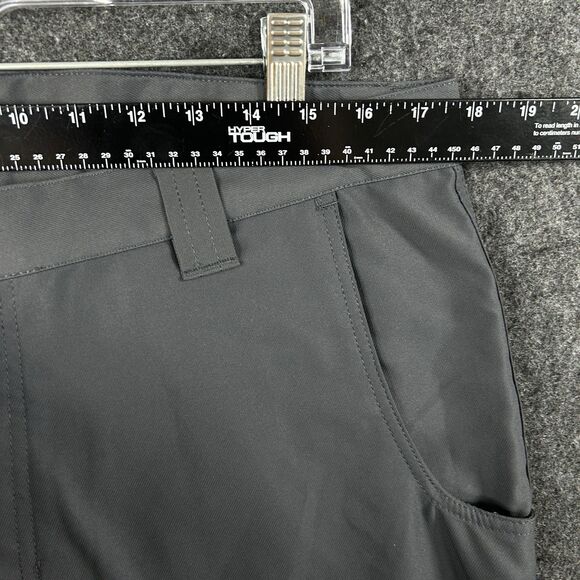 Coca Cola Work Shorts Men's 36RG Gray Cargo Coke Employee Cintas - Picture 8 of 10